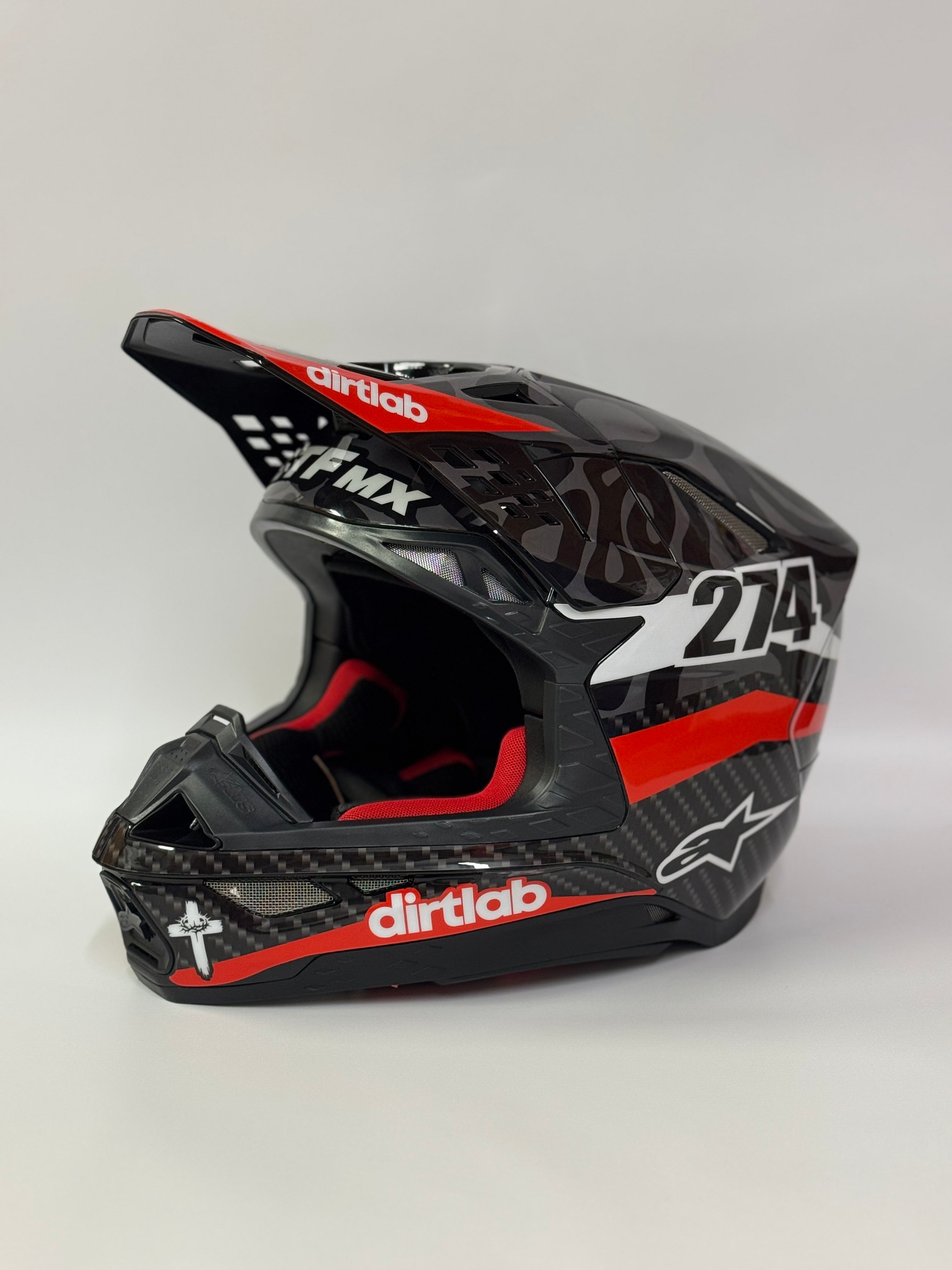 Custom Helmet Wrap