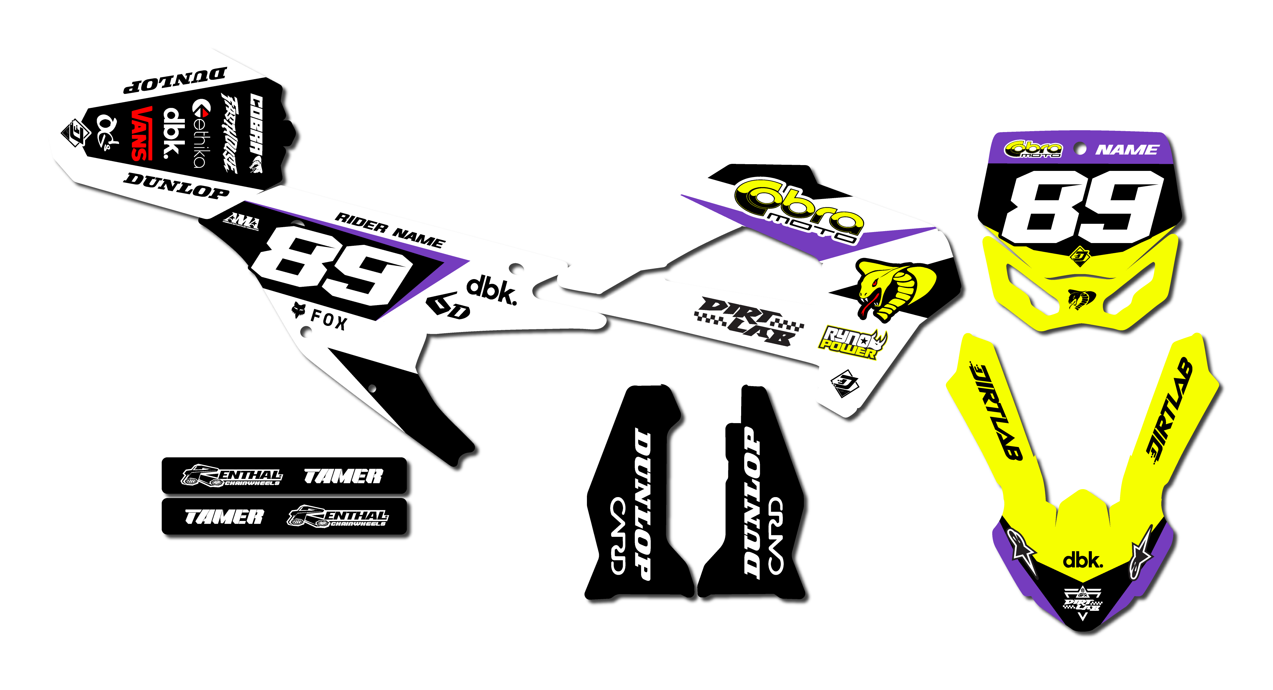 Cobra Semi Custom Graphics - Dirtlab Concepts