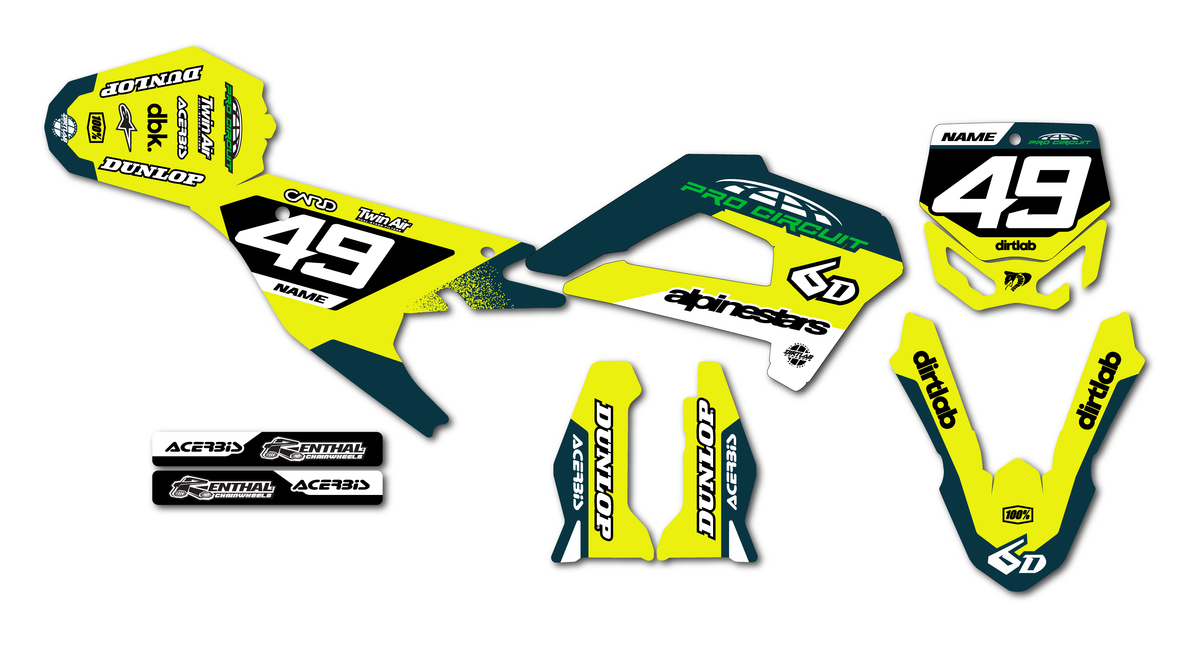 Cobra Moto Custom Graphics