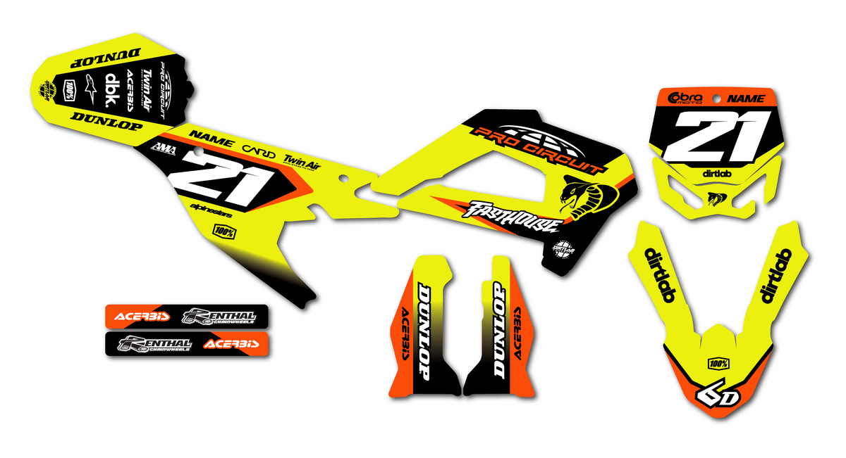 Cobra Moto Custom Graphics