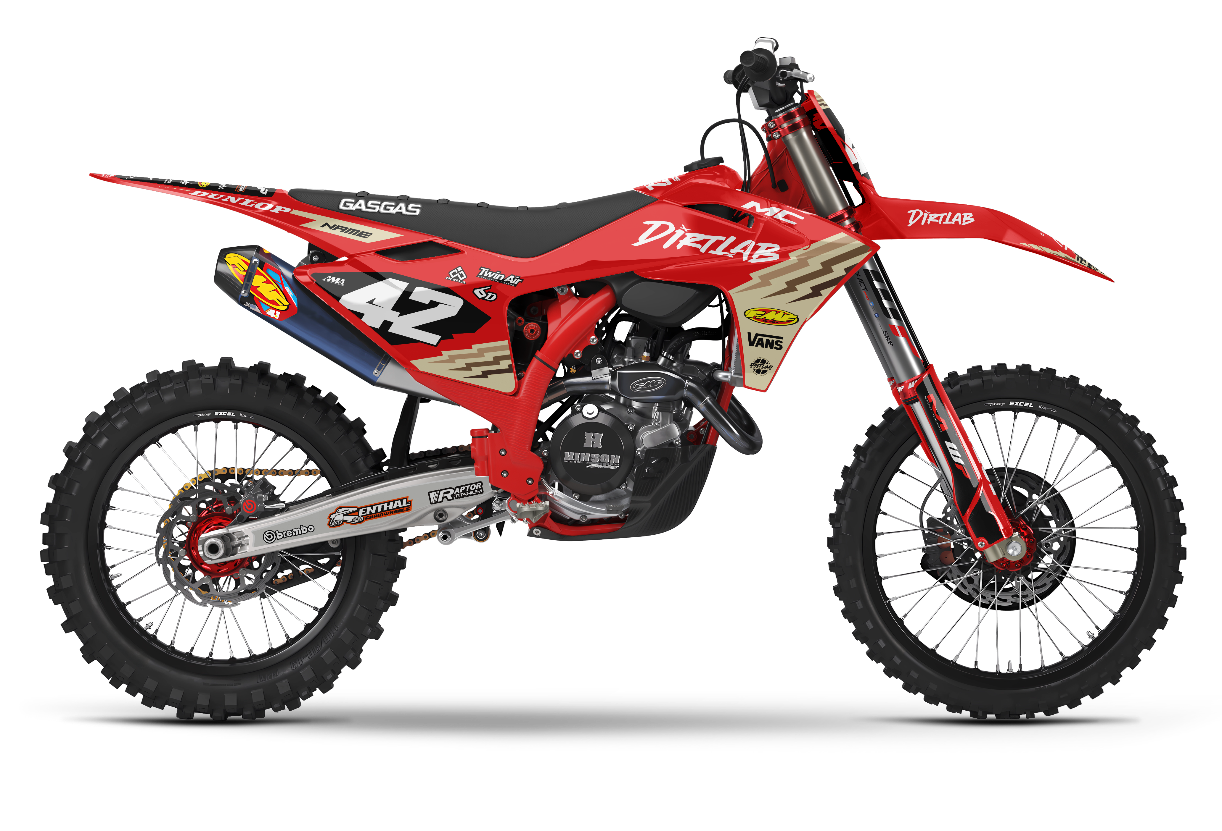 GasGas Semi Custom Graphics - Dirtlab Concepts