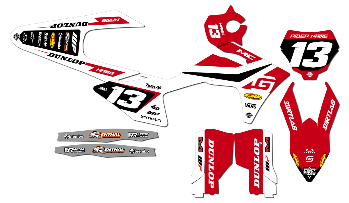 2025 GasGas MC85 Custom Graphics
