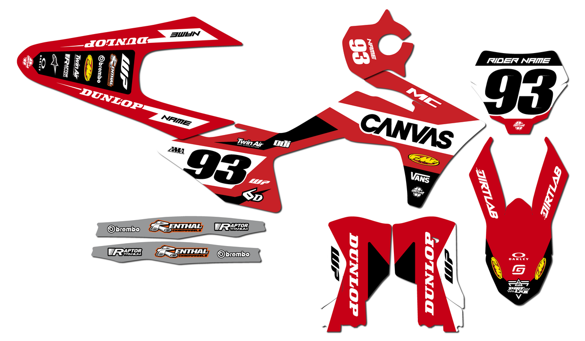 2025 MC250F Custom Graphics