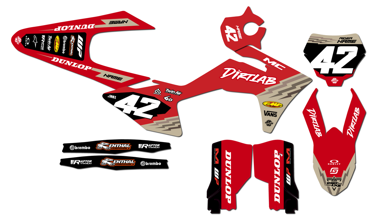 2025 GasGas MC250F Custom Graphics Kit