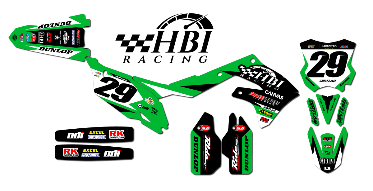 2024 KX450 Custom Graphics