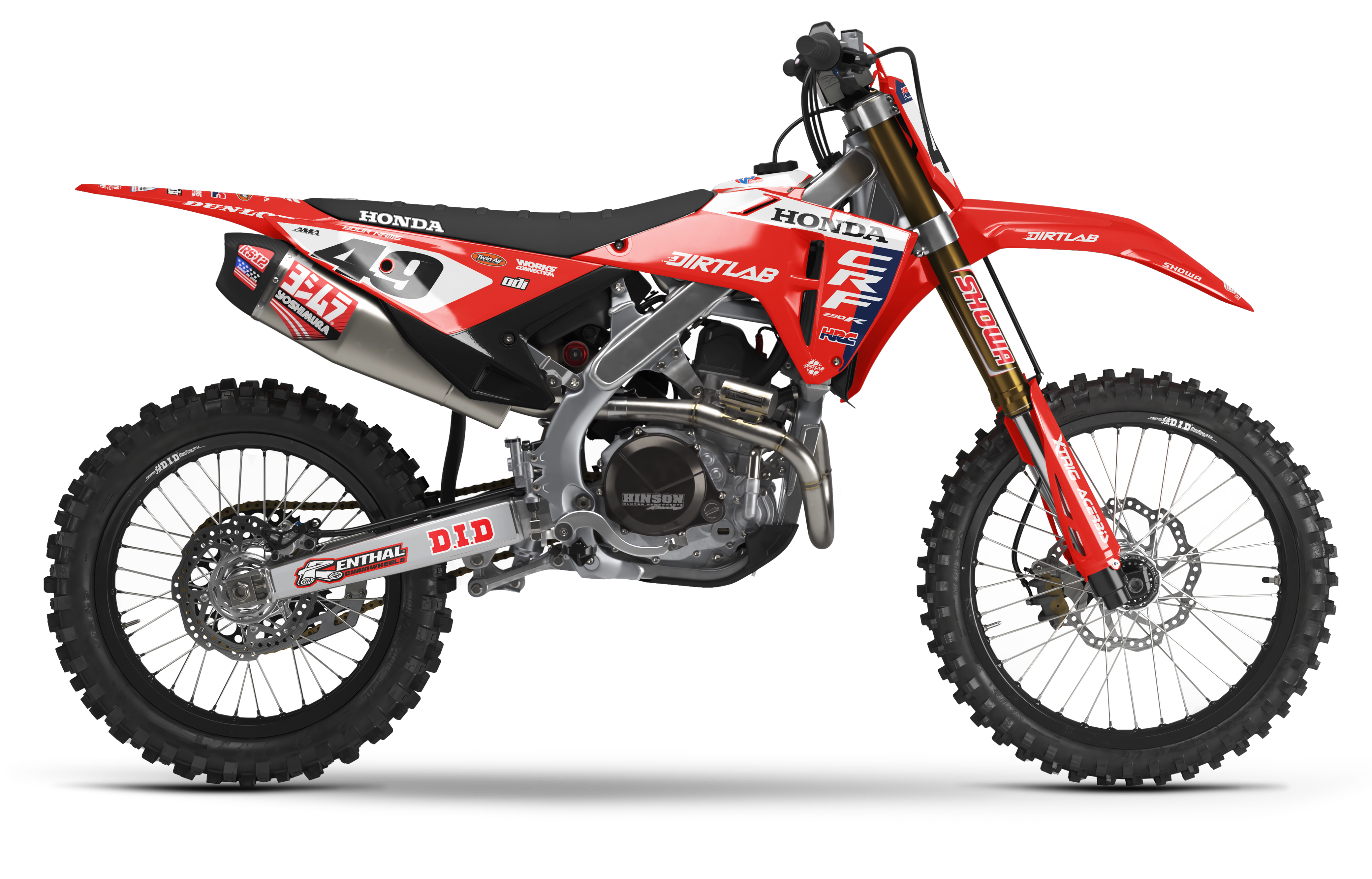 Honda Semi Custom Graphics - Dirtlab Concepts