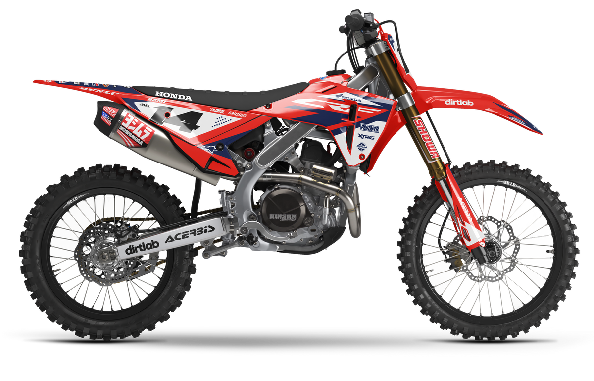 2028 CRF450R Custom Graphics Kit