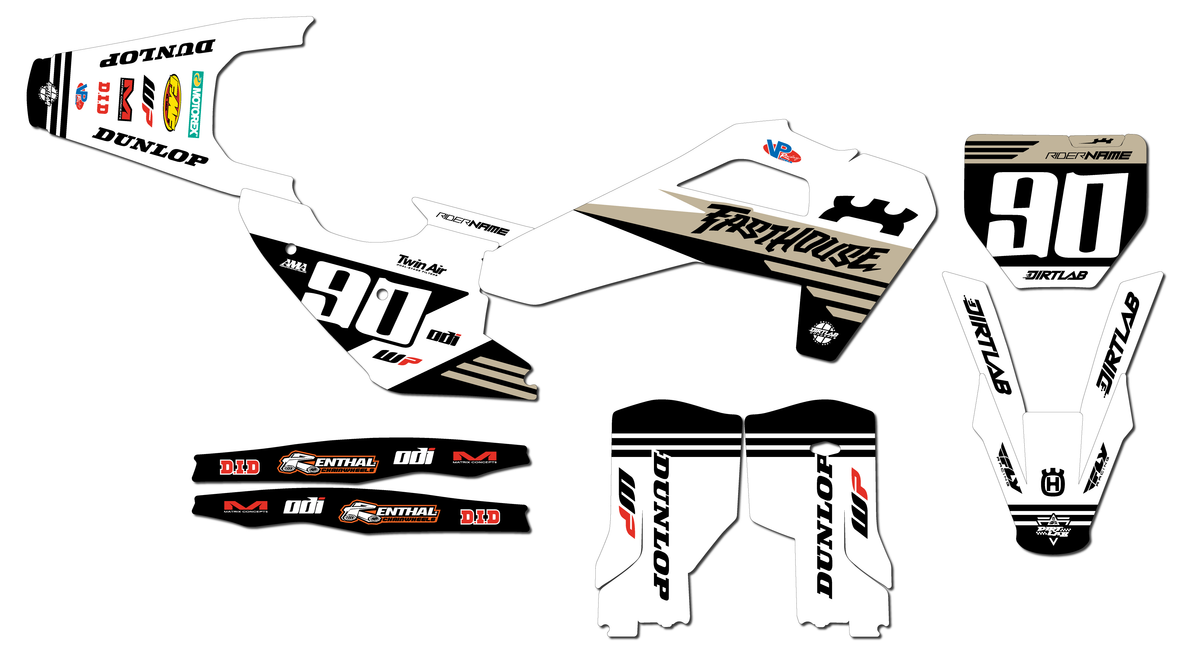 2025 Husqvarna FC350 Custom Graphics Kit