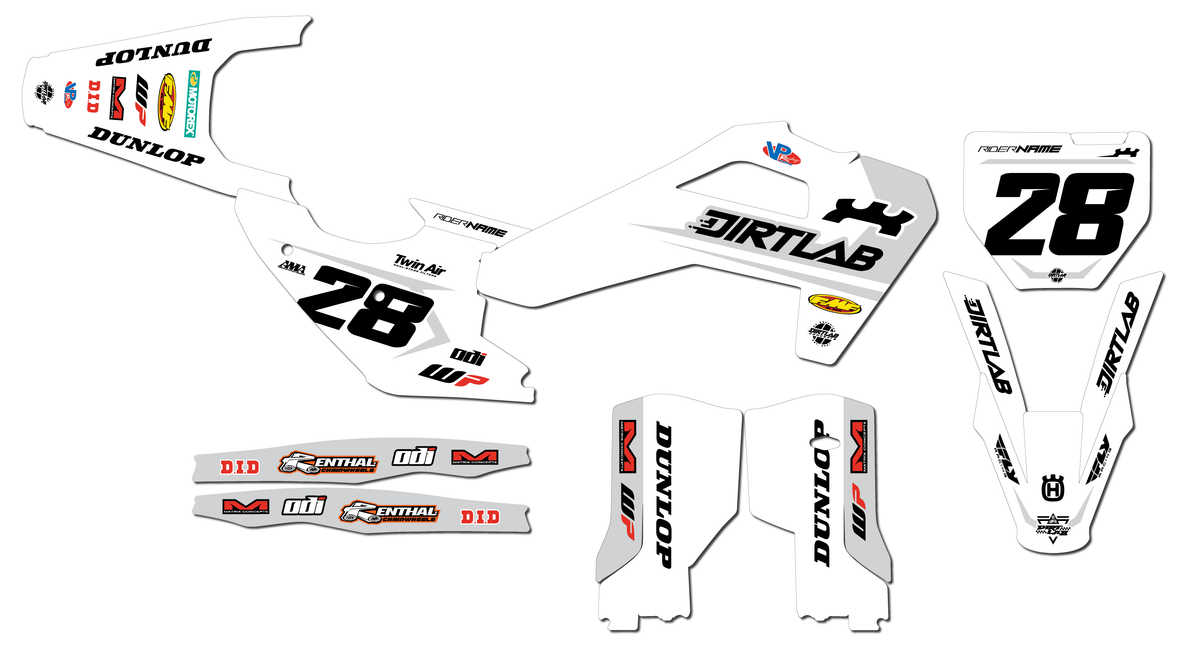 2025 Husqvarna TC85 Custom Graphics Kit