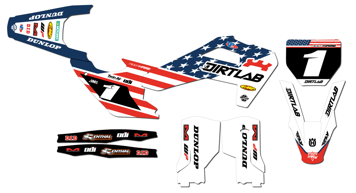 2025 MXON TEAM USA Graphics Kit