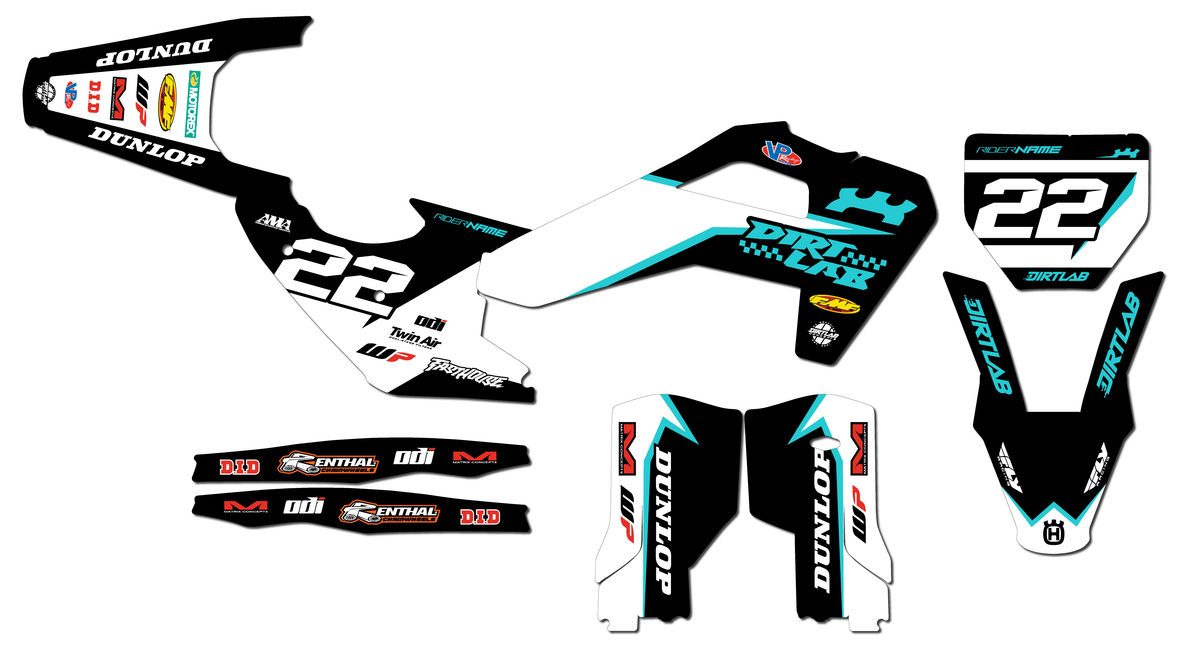 2025 Husqvarna FC 450 Custom graphics Kit