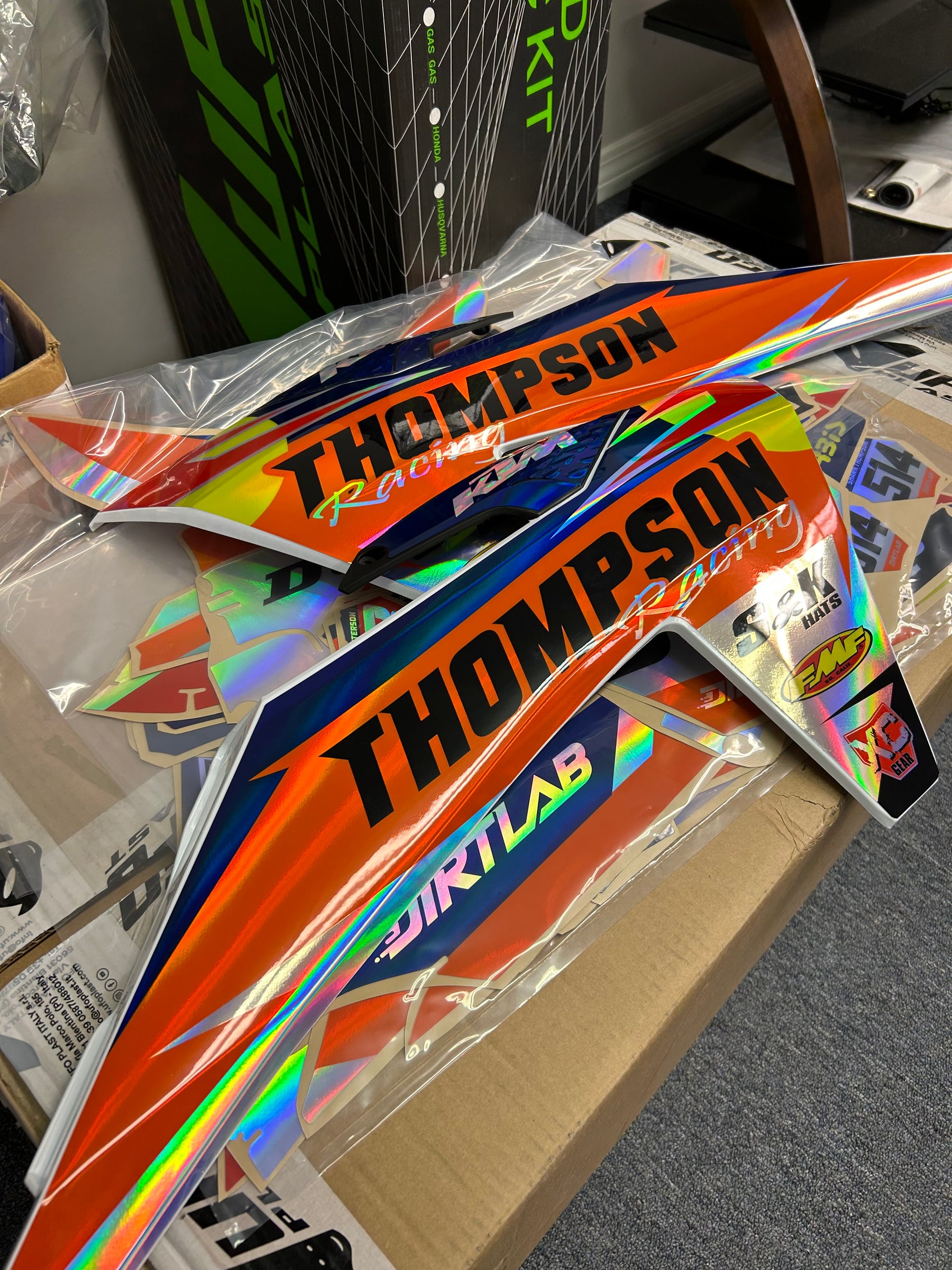 Team Sakai Racing Graphics - Holographic Chrome