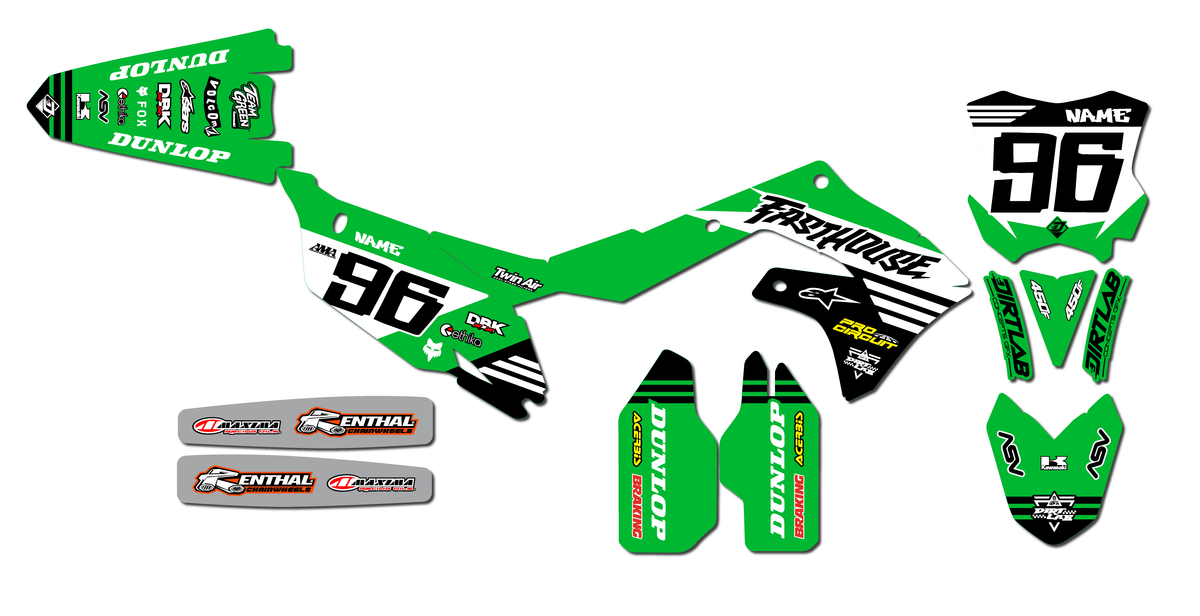 2024 KX450 Custom Graphics Kit