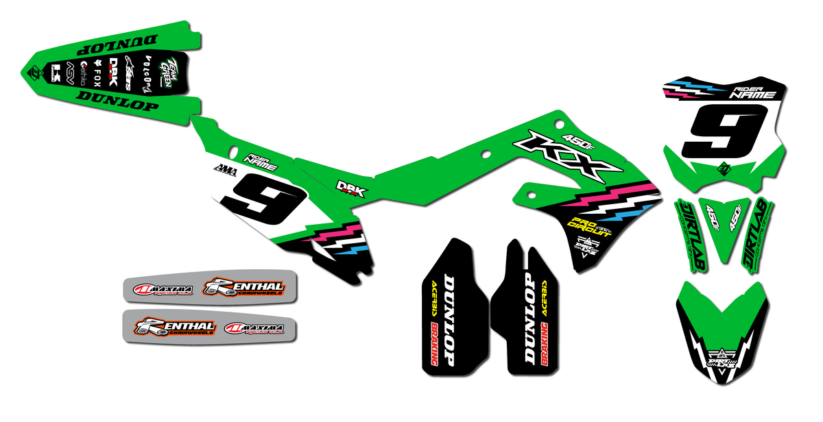 2024 Kawasaki KX450 Graphics