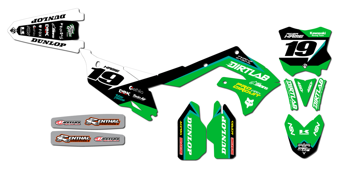 2022 KX250 Custom Graphics