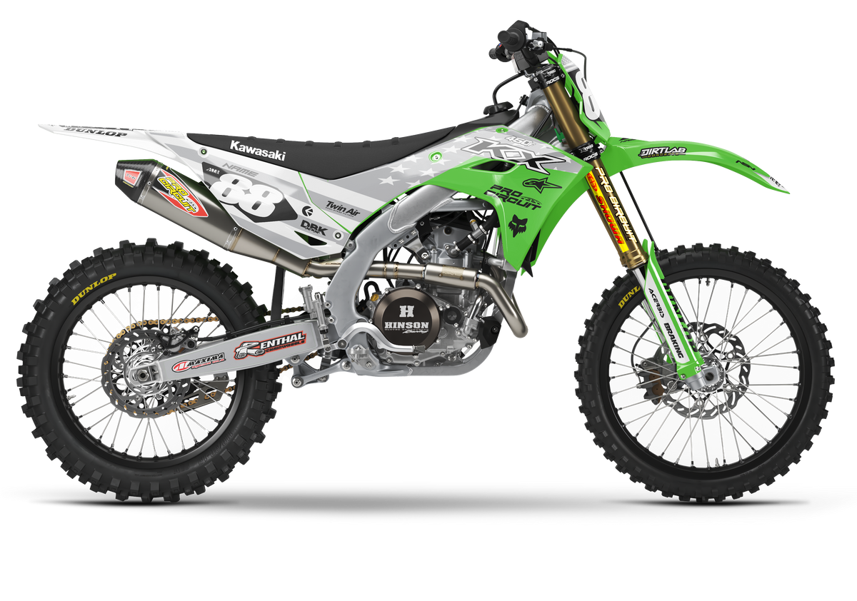 2027 KX250F USA Graphics