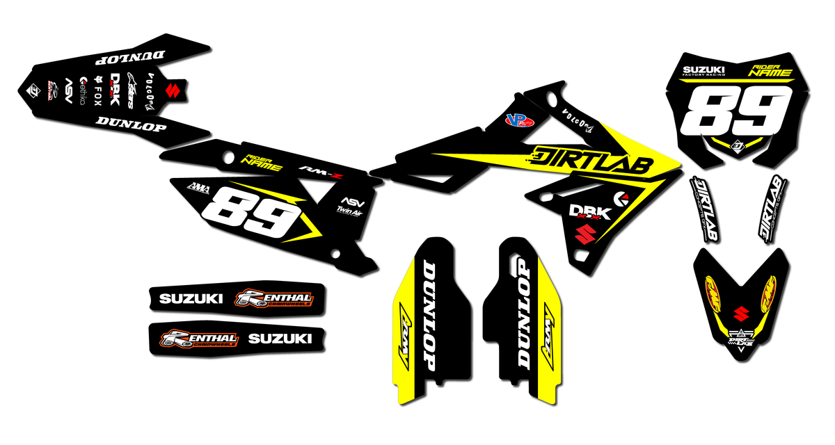 2023 RMZ250 Custom Graphics