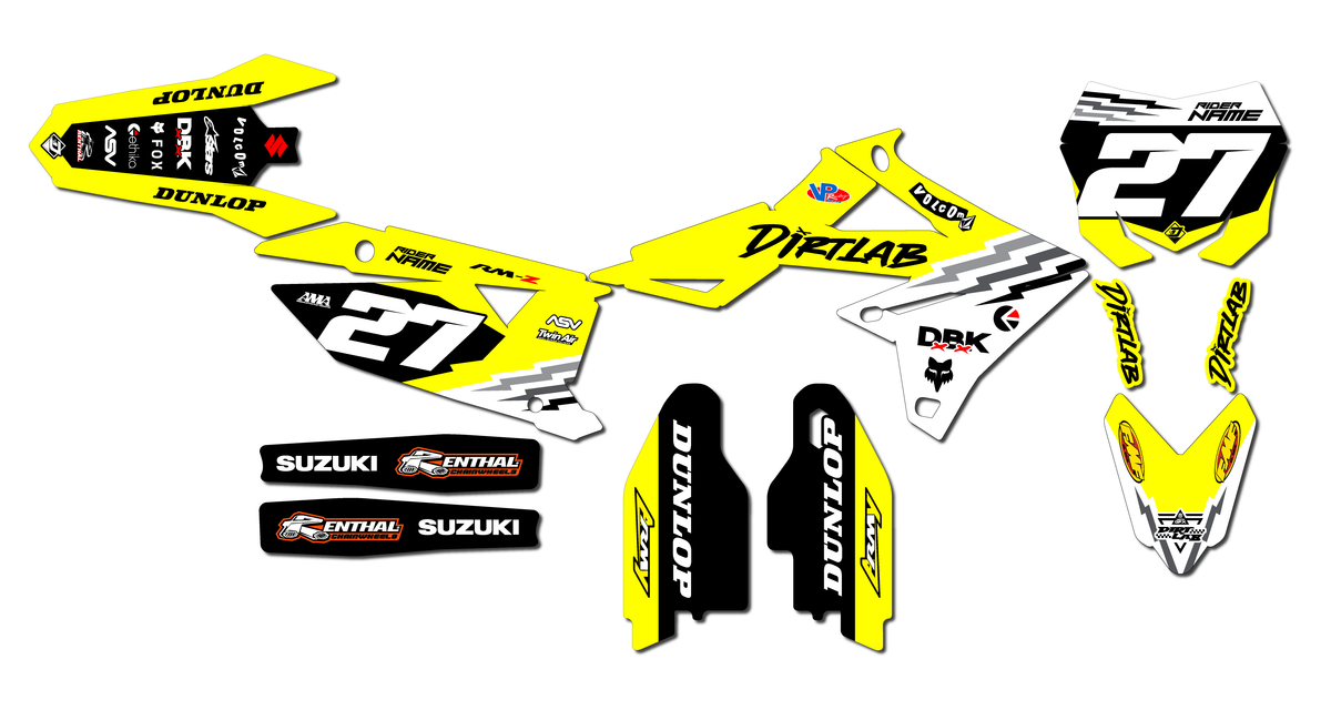 2024 RMZ 450 Custom Decal Kit