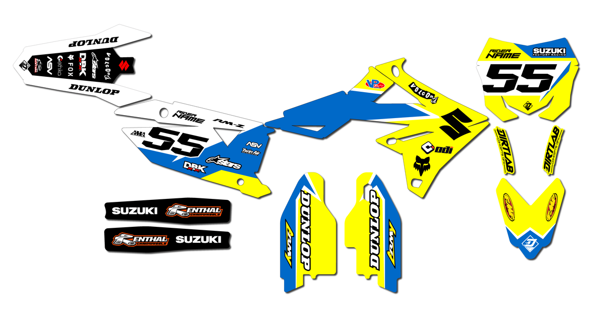 2024 RMZ450 Custom Graphics