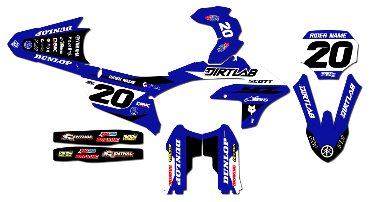 Best 2024 YZ450F Graphics Kit