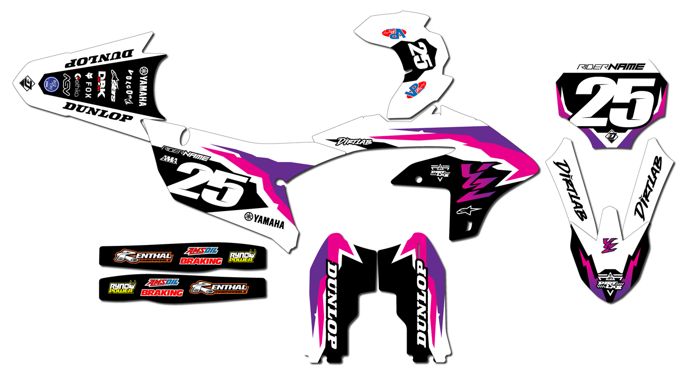 Yamaha 50th Anniversary Graphics Kit