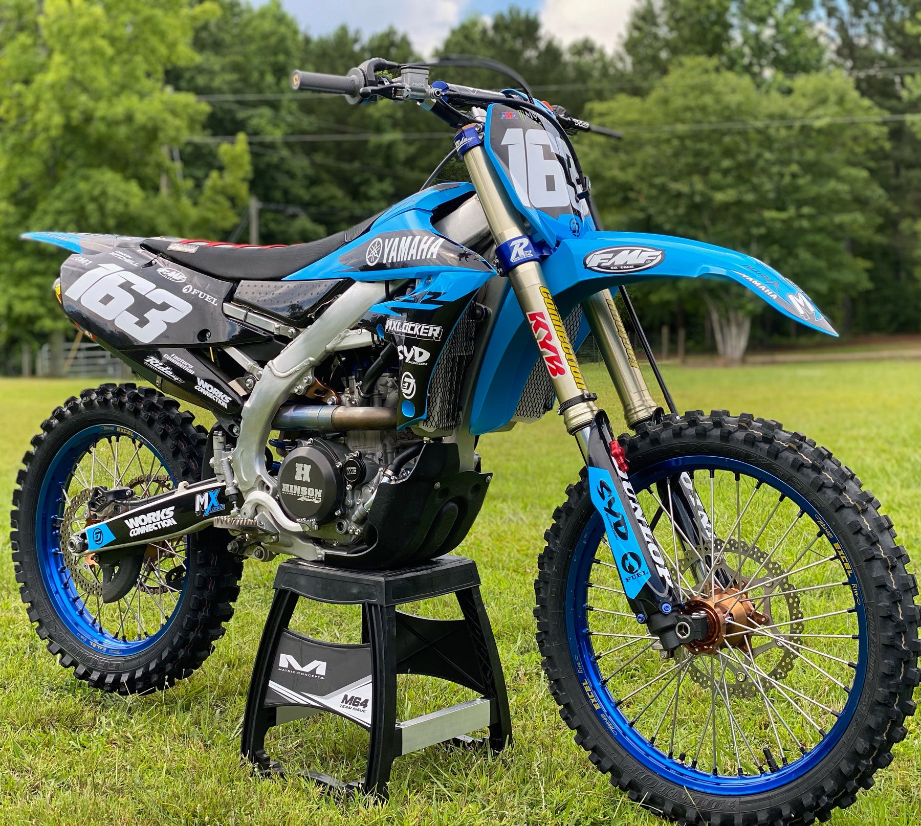 Custom Yamaha Motocross Graphics