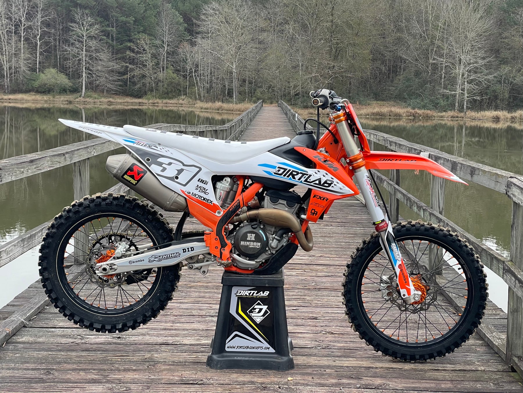 2021 KTM 250SXF Custom Graphics Kit
