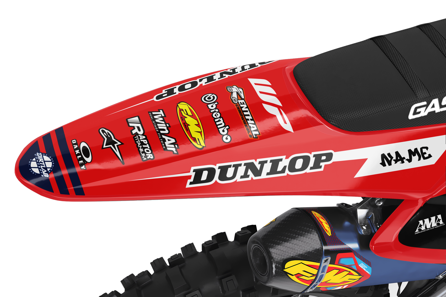 GasGas Semi Custom Design - Dash Series