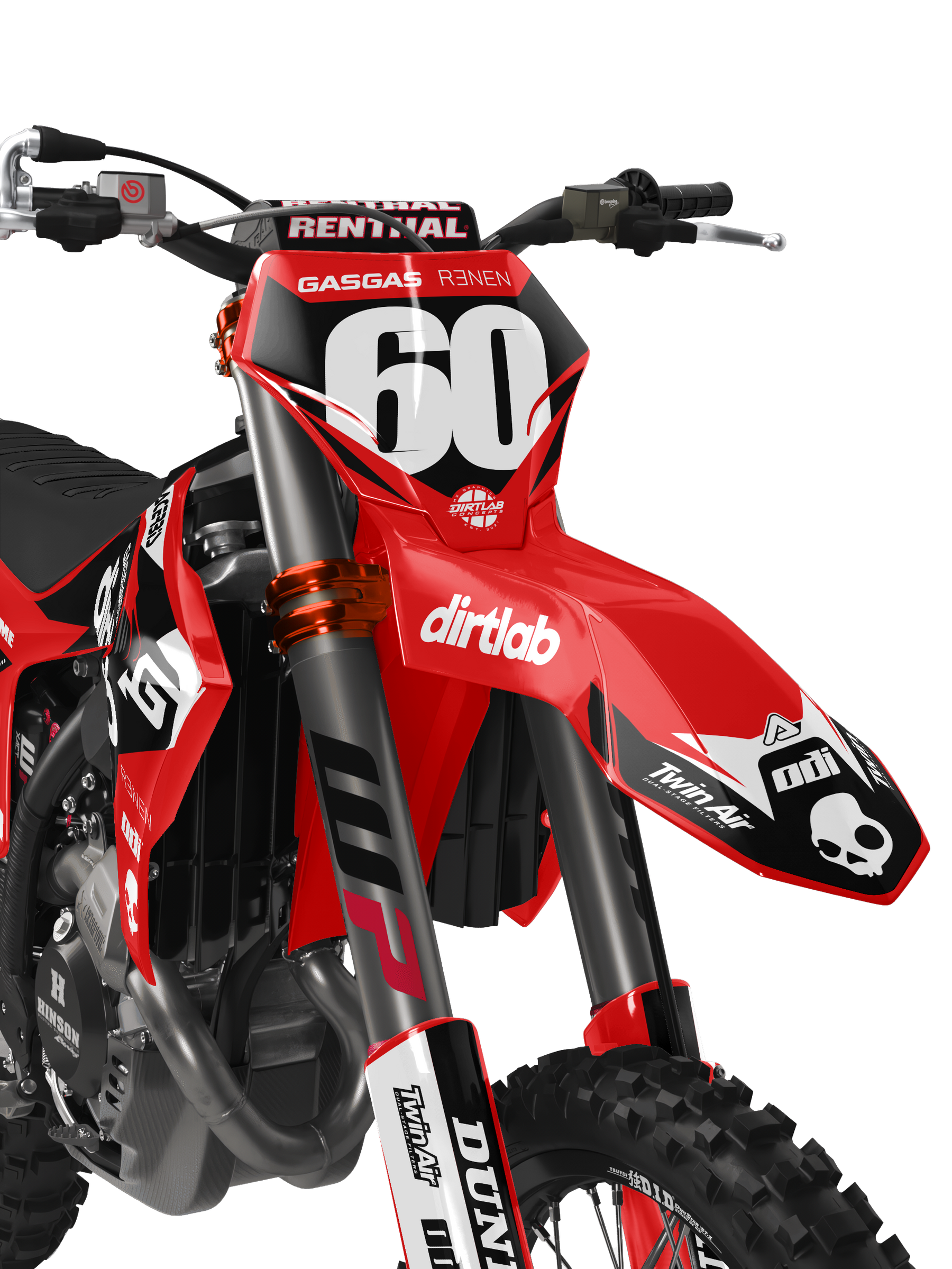GasGas Semi Custom Design - Raptor Series V3