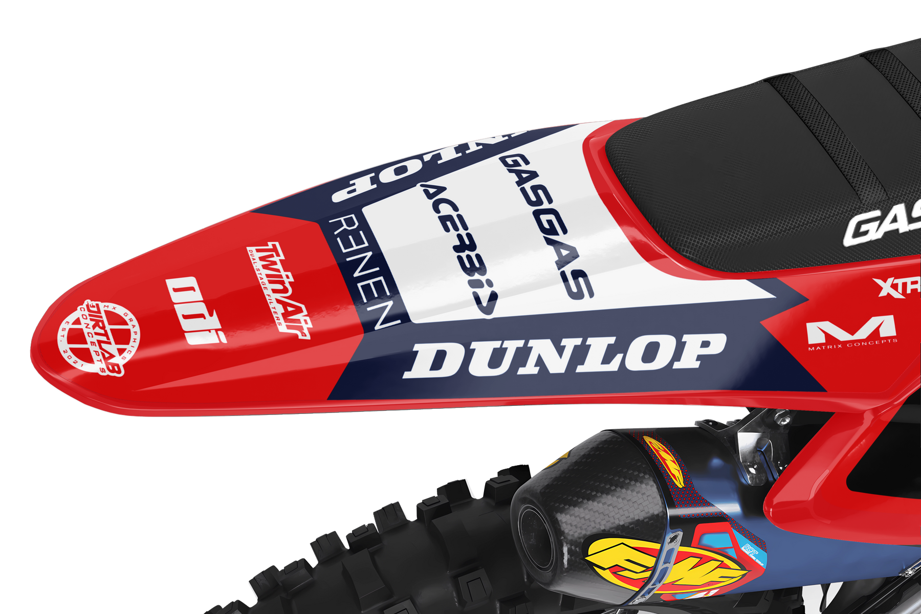GasGas Semi Custom Design - Raptor Series