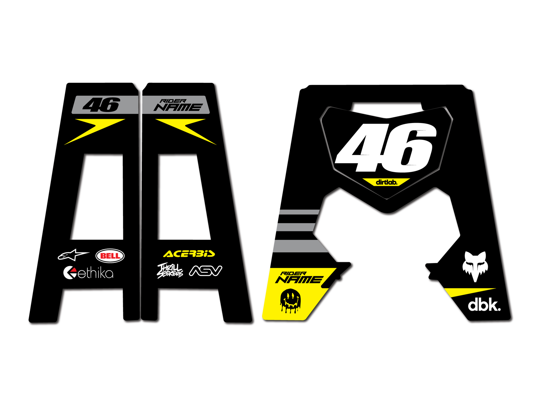 Custom Acerbis Stand Graphics