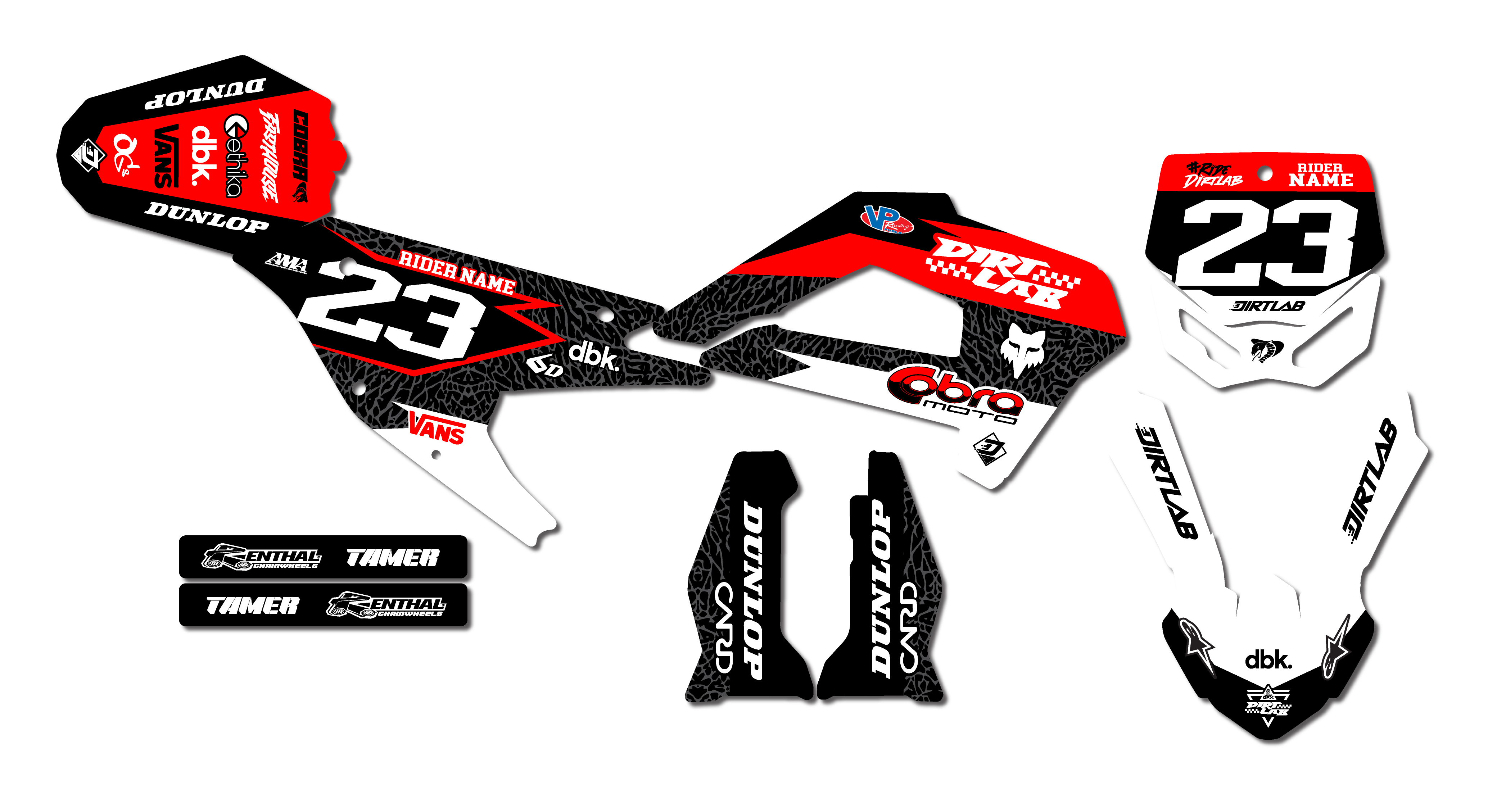 Cobra Semi Custom Graphics - Dirtlab Concepts