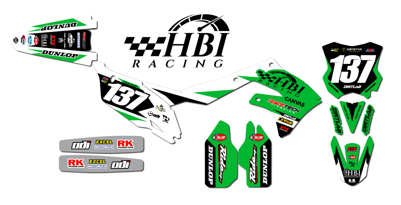 HBI Racing Official Graphics