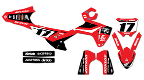 2025 CRF Honda HRC Custom Graphics