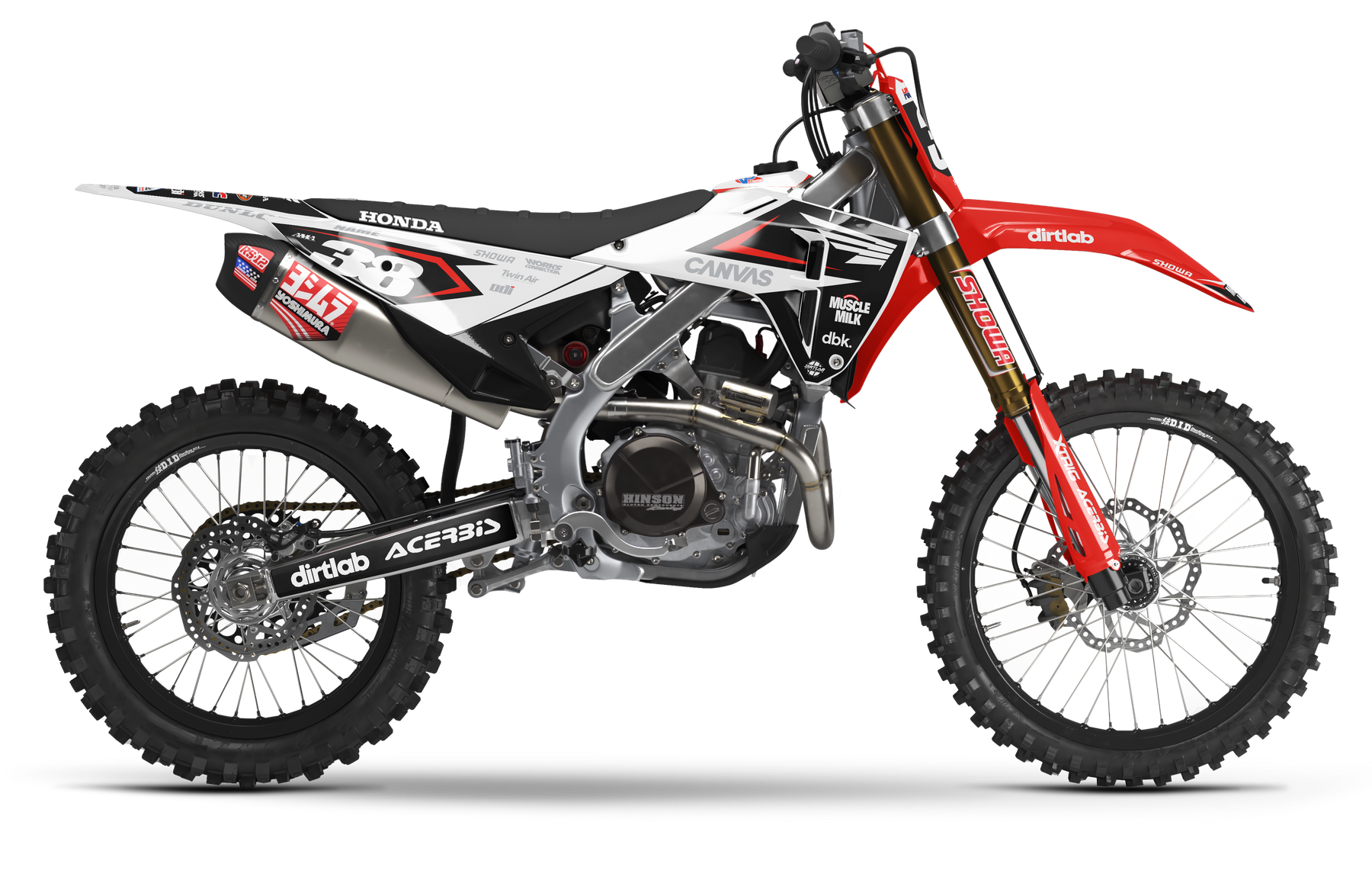 2027 CRF450R Factory Honda Graphics