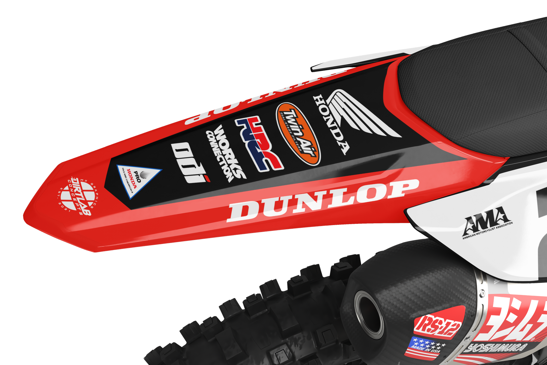 2026 CRF250R Full Graphics Kit