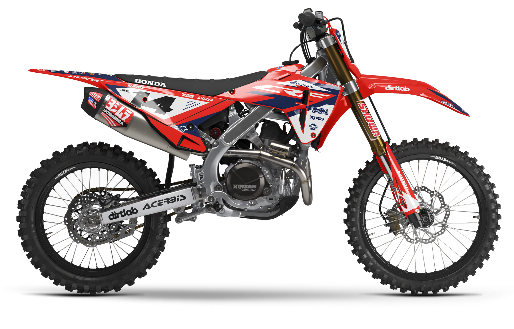 2028 CRF450R Custom Graphics Kit
