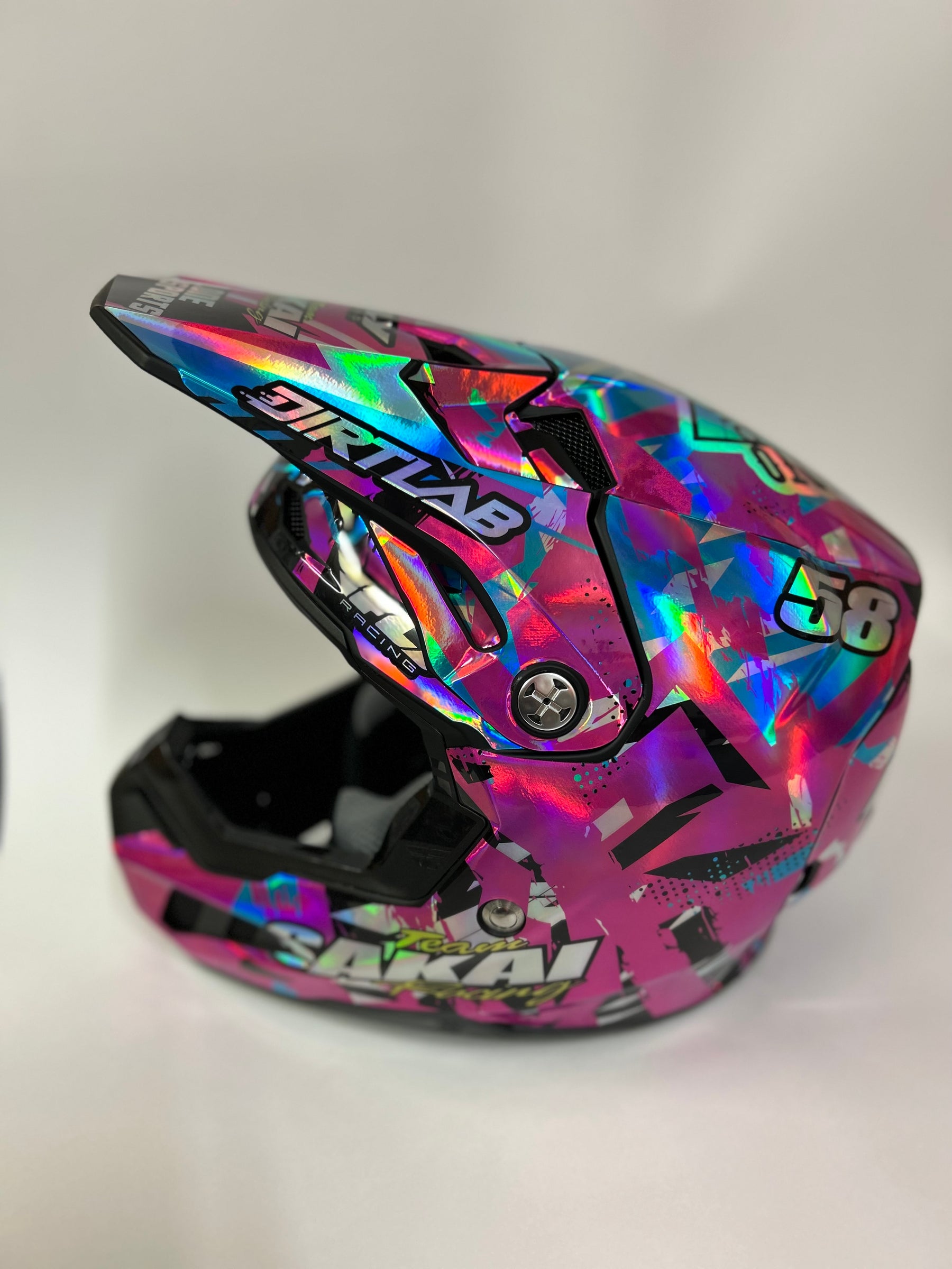 bike helmet wrap Custom Helmet Wrap Graphics