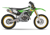 Kawasaki Team Chevy Truck Graphics