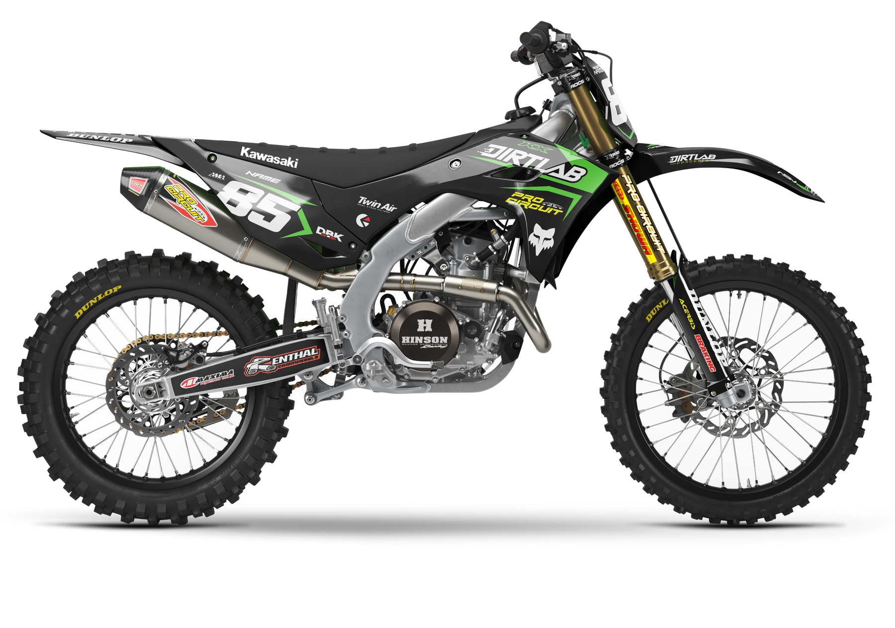 2027 KLX110 Custom Graphics