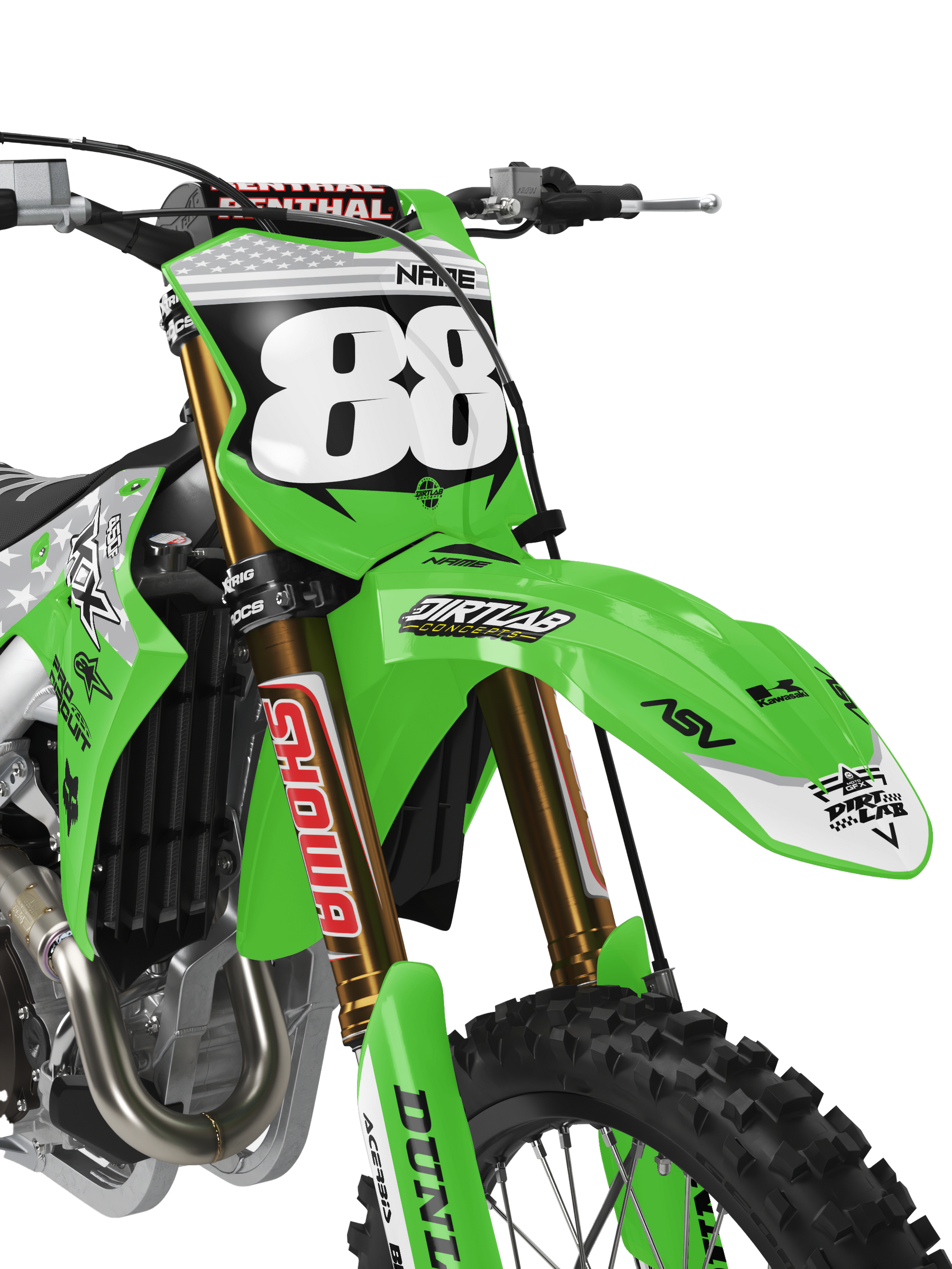 Kawasaki Semi Custom Design - USA Series