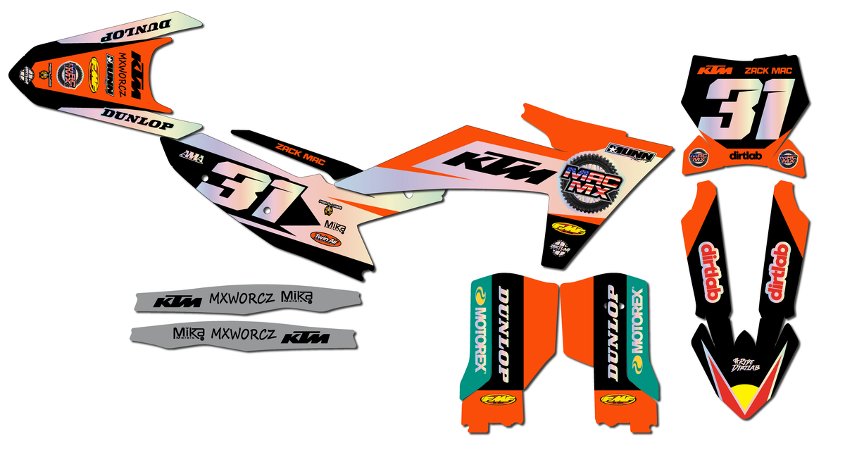 Mac Mx Club Custom Motocross Graphics