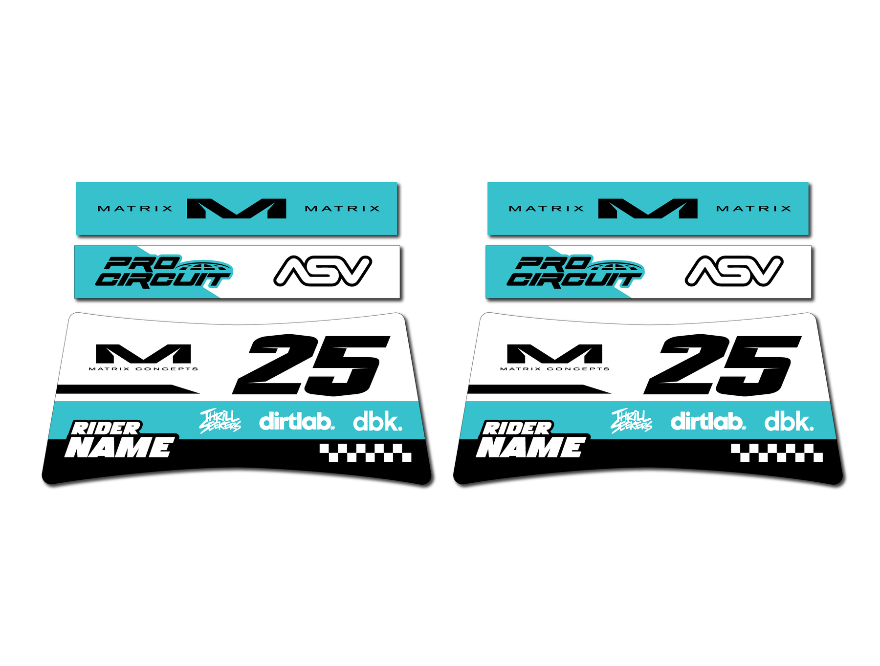 Matrix A2 Stand Custom Graphics