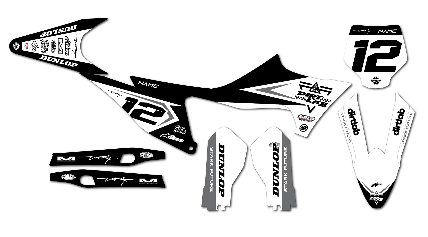 Stark Varg Mx custom graphics
