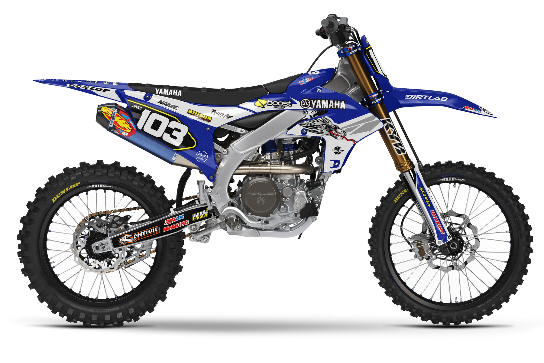 2027 YZ250F Custom Graphics