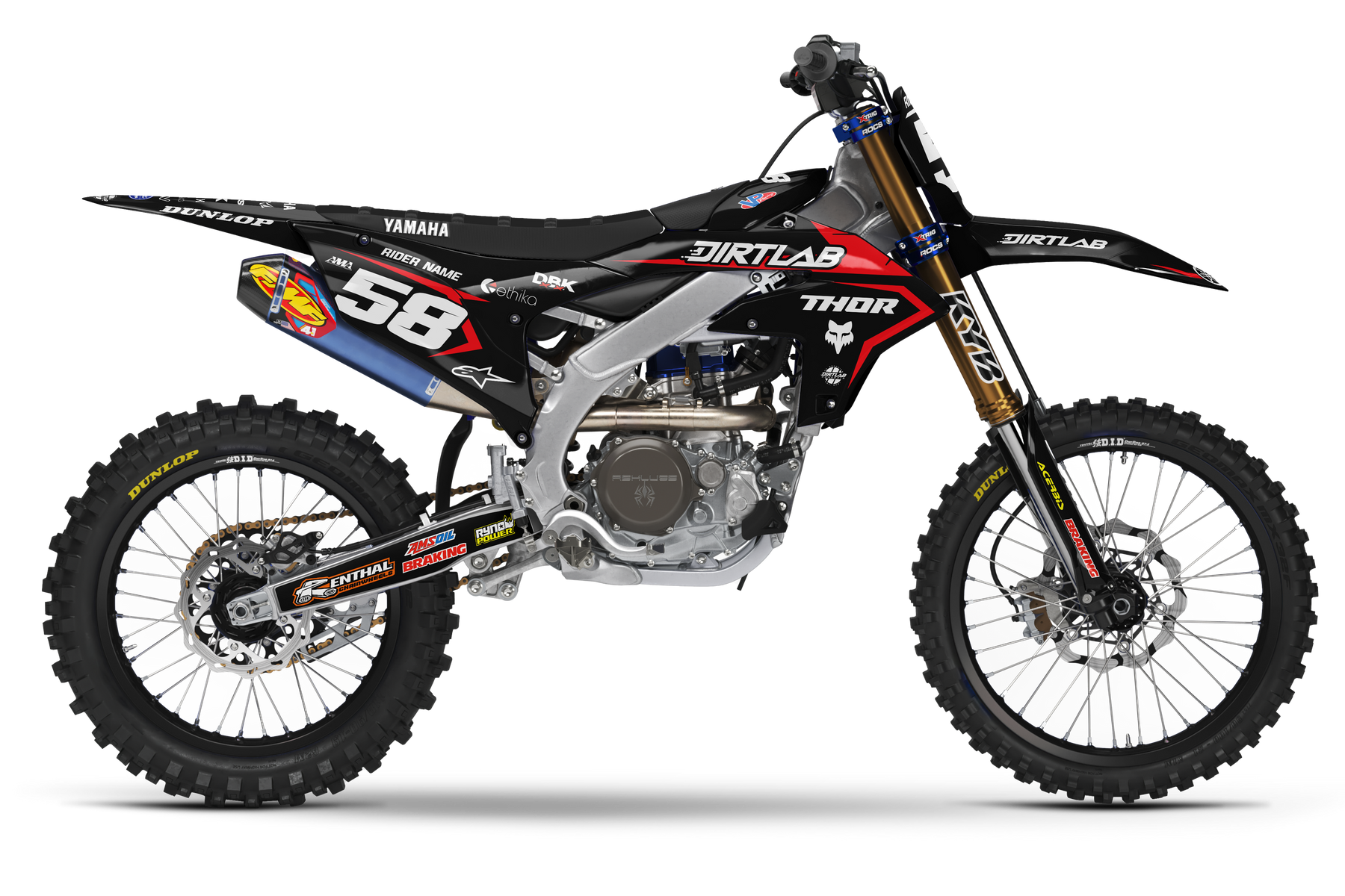 2027 YZ250F Custom Graphics Kit
