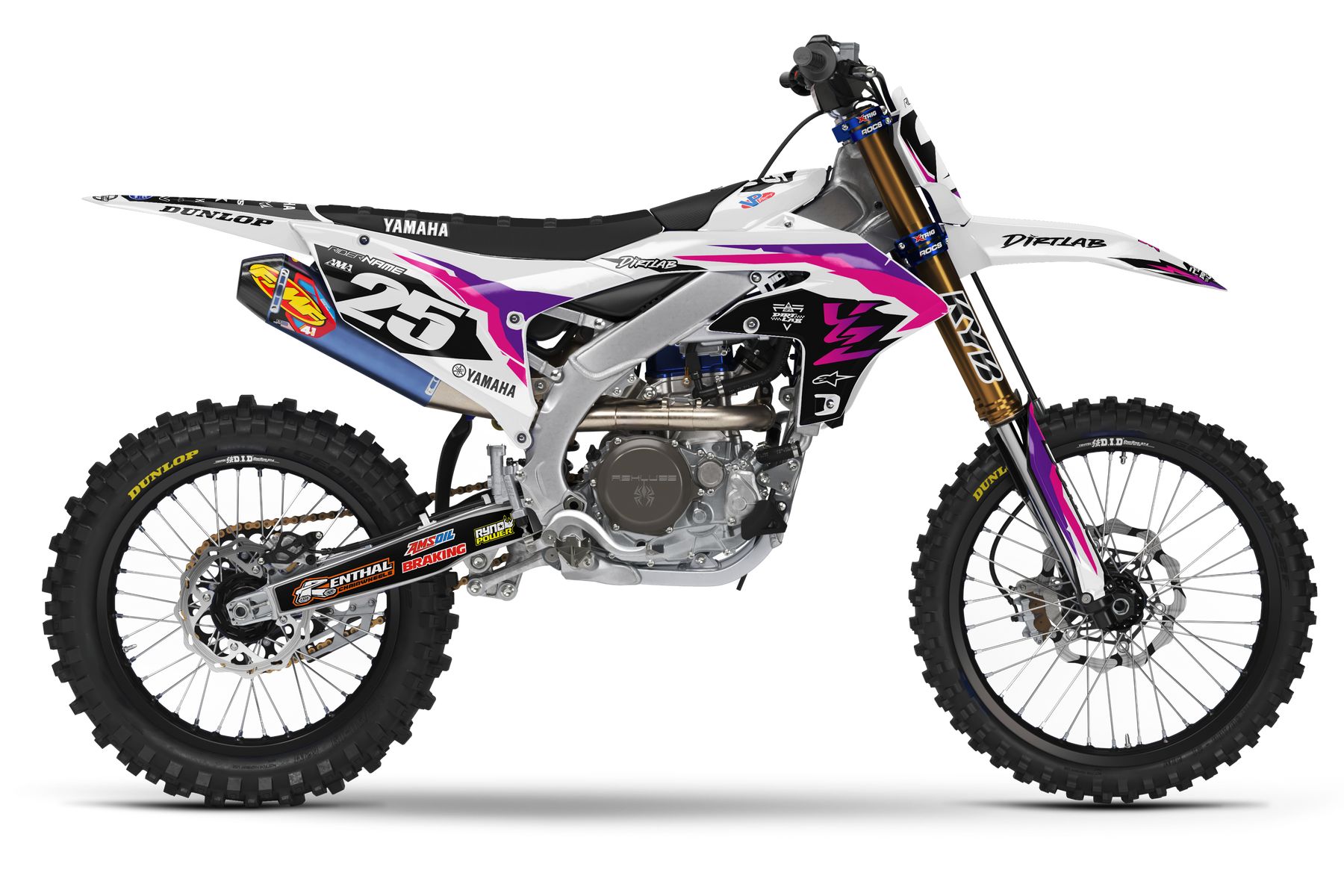 2027 YZ250F Retro Graphics