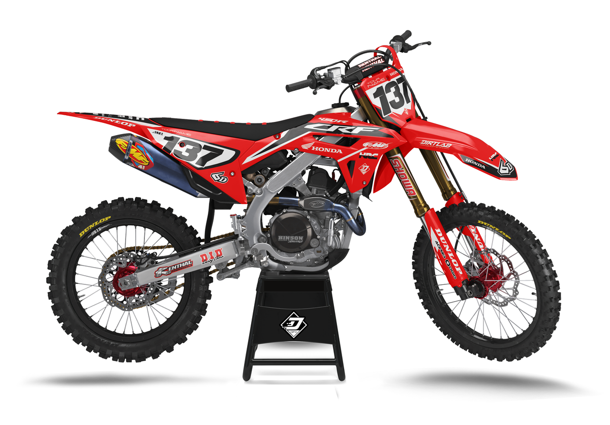 2022 CRF250R Factory Graphics Kit