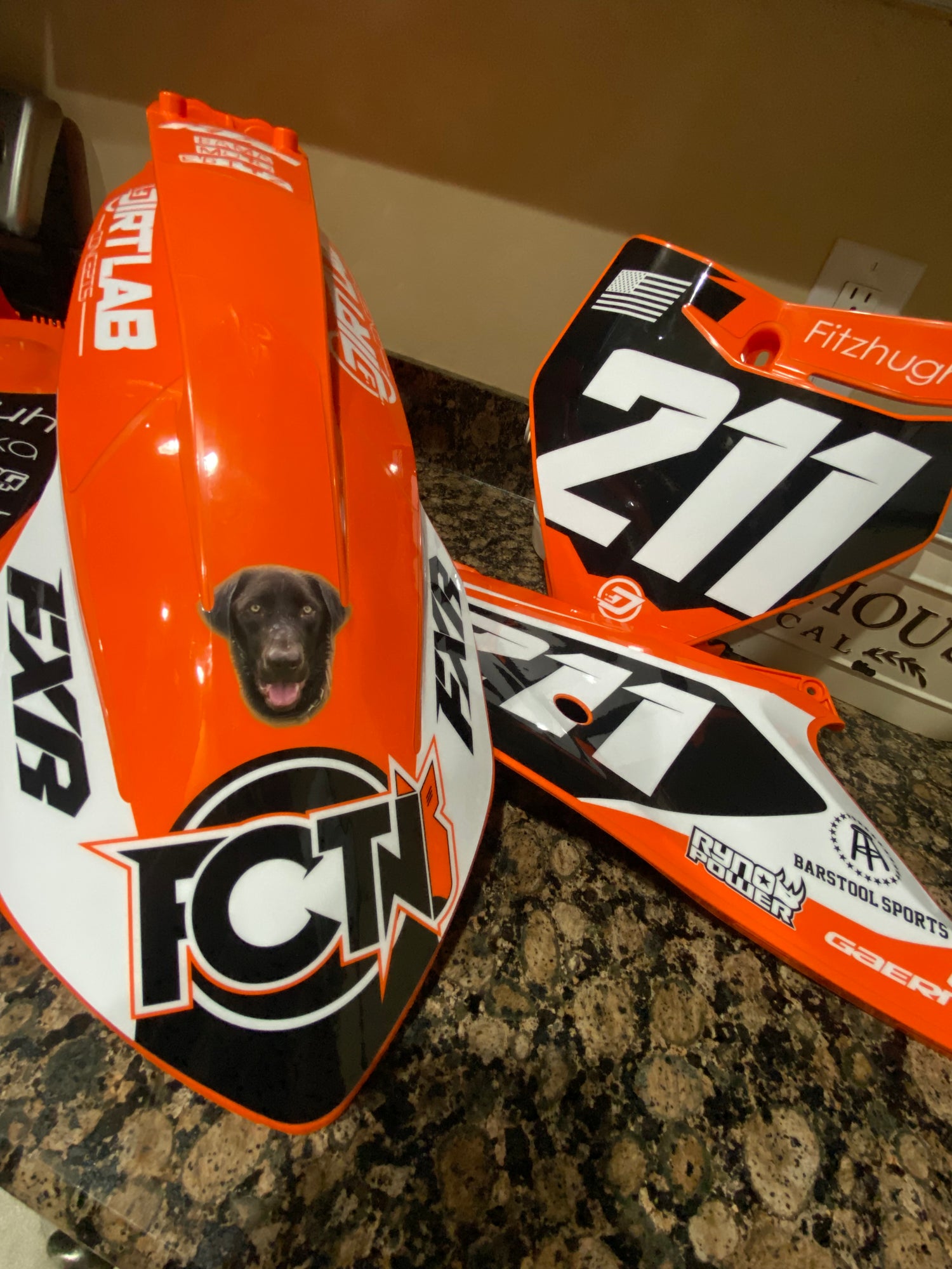 Custom Motocross Graphics Kit - Dirtlab Concepts
