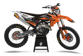 2023 KTM 450SXF Semi Custom Graphics Kit